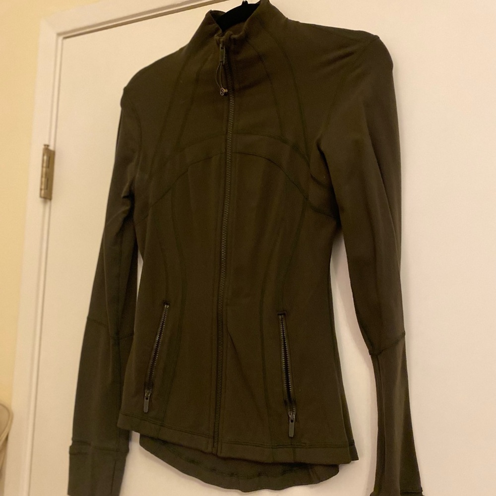 Lululemon Athletica Dark Green Utility Jacket